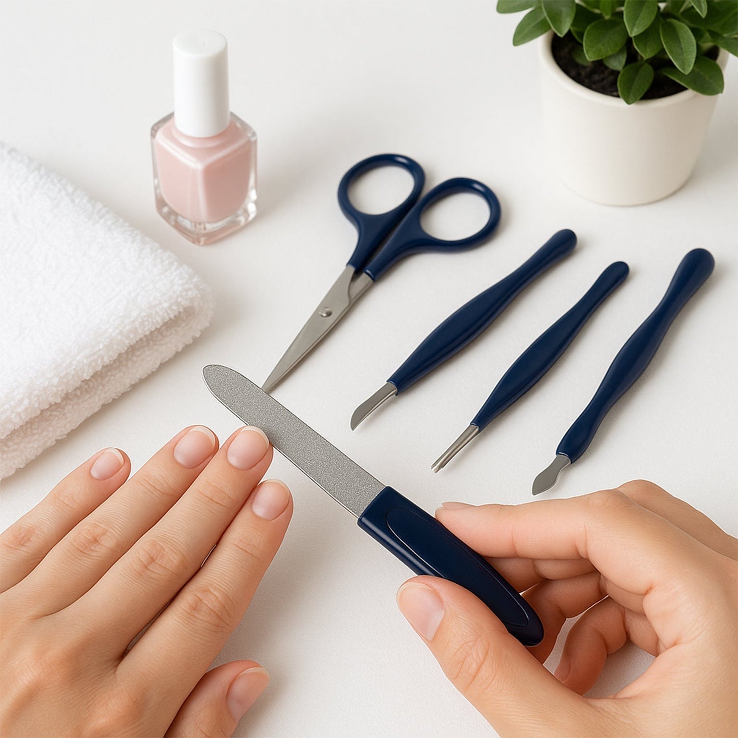 6 in1 Manicure & Pedicure Grooming Kit